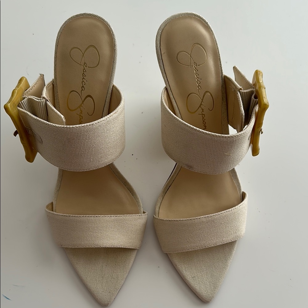 Jessica Simpson Cream Women's Sandals